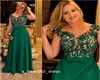 Dark Green Lace Mother of the Bride Dresses For Weddings Dinner Plus Size Formella festklänningar Brudgum Godmother Evening Dress ED12291368618