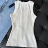 Women's Tanks Summer Breathable Slim Cropped Top Sleeveless Designer Yoga Tops Sex Bra Vest Ladies Solid Elastic Lady Clothing