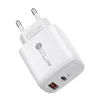 20W Snel Opladen Power Adapter Type C Quick Charge 3.0 Voor iPhone Xiaomi13 Samsung Telefoon Lader EU/US Plug