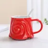 Кружки Керамическая кружка Минималистичная персонализированная креативная чашка Кофейные чашки Завтрак Офис Дом Женская пара Вода