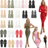 Robes décontractées Femmes Voir Bien Robe Skinny Lingerie Haute Extensible Brillant Bodycon Manches Longues Sans Manches Dating Club Rave Party Vêtements