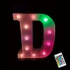 Vintage LED MARQUEE Letters - Warm White Light Up Alphabet Sign for Wedding Home Party Bar Decoration