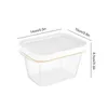 Plates Butter Box And Cheese Cutting Preservation Sealed Rectangular Storage Container With Lid