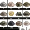 Cappelli da esterno Cappello da pescatore mimetico Cappello da sole Pieghevole Tappi con bordo arrotondato Alpinismo Caccia e pesca Parasole Traspirante Viaggio Ca Otz4D