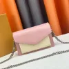 Top-Qualität aus echtem Leder Taschen Designer-Tasche Umhängetaschen Dame Frauen Design Mädchen ChainBag Handtasche Klassische Tasche Einfache Serie Pocke Totes Geldbörse Clutch Damentaschen