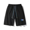 Men's Shorts Summer Casual Loose Europe America Fashion Beach Pants 2024 Fiber Wicking Sweat Quick Drying Basketball