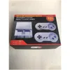 Joueurs de jeux portables Super Classic SFC TV Mini consoles de poche Système de divertissement pour 660 Nes Snes Console de jeux Drop Livraison Ac Dhbx6