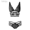 Pigiama sexy Set reggiseno sexy da donna in pizzo sexy Fasciatura in poliestere Set intimo push up Bellezza Reggiseno posteriore Costume Intimo Lingerie 24318