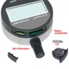 0-12.7mm/1 medidor de faixa digital indicador de discagem ferramenta de precisão 0.01mm/0.0005 testador indicador de discagem 240307