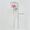 Dekorative Blumen DIY Strickstrauß Künstliche Tulpen Gänseblümchen Blume handgestrickt für Hochzeit Zuhause Tischdekoration Jahr Valentinstag Geschenk