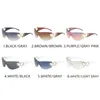 Sunglasses Men's Trendy Sports UV400 Shades Hollow-out Legs Sun Glasses Outdoor Shield Driving Fishing Mountain Bike