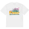 Дизайнерская футболка Женская футболка с принтом Свободные повседневные топы с круглым вырезом и короткими рукавами
