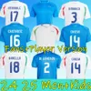 2024 Italys 125 anos de aniversário Jerseys jogador versão maglie da calcio totti verratti chiesa italia 23 24 camisetas de futebol