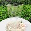 Vases Office Decor Acrylic Flower Arrangement Bucket Container Transparent Vase Decorative Centerpiece Simply