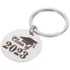 Party Decoration Graduation Charms Metal Keychain Creative Keyring Key Ring Season Pendant Graduate
