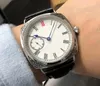 Kol saatleri 47mm logo yok Asya 6497 17 Mücevher Mekanik Hareket 316L Paslanmaz Çelik Oyma Tasarımları Kılıf Erkekler Saat