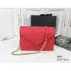 Novo ombro único crossbody corrente v-padrão capa bolsa feminina 2024 moda 882