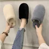 HBP Non-Brand Home Couple Flat Warm Plush Shoes New Fashion Warm Slipper Indoor Sandals Wholesale Women Slippers and Shoes