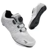 Chaussures 2024 Chaussures de cyclisme de grande taille Men Houstable Cleat de chaussures Selflocking Racing Road Road Spd chaussures ultra-léger Bicyclette de vélo