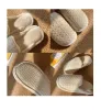 Boots Winter Women Slippers Warm Indoor Thick Sole Men Home Shoes Plush Dual Purpose Shoe Light Outside Slippers