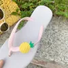 Flops Women's Thin Flipflops Nonslip Slippers Fashionable Ins Cute Cartoon Seaside Beach Shoes 3610