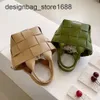 Yeni Sonbahar Doku Dokuma El Taşınağı Kova Çantası Modaya Modeli Bir Omuz Kadın Günlük Çapraz Crossbody