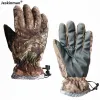 Rękawiczki Zima Gtrusza Rękawiczki narciarskie Tree Bionic Camouflage Hunting Rybołówstwo