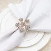 Dekoracja imprezy 5pcs stopowa serwetka Almena do urodzin Wedding Table Typ Flower z Diamond El Ręcznik