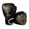 Beschermende uitrusting Bokshandschoenen Tijgerstijl Volwassen Zware Bokszakhandschoenen Wanten Focus Pad Workout Heren Dames voor Boksen Kickboksen MMA yq240318