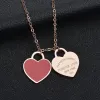 Gold necklace for women trendy jewlery bracelets designer costume cute necklaces fashion luxurious jewellery custom chain elegance Heart Pendant Necklaces gifts