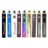 놋쇠 너클 배터리 배터리 650mAh 900mAh vape 예열 예열 510 두꺼운 오일 카트리지 탱크 9 색 E CIGS 펜 대 쿠키 정점 디스플레이 배터리 용 가변 전압 배터리