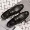 HBP Non-Brand Herren-Freizeitschuhe, modisches Design, Größe 46, 47, 48, elegante Lederschuhe, Good Luck Herren-Penny-Loafer