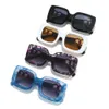 designer zonnebrillen 24 Nieuw voor dames, veelzijdig, high-end, gepersonaliseerd, modieus, grote doos, zonnebrilstijl, handel