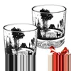 Vinglas med whisky cup set gammaldags stenar glas tumlar glas för cocktail skotsk bourbon voldka bröllop present dryck