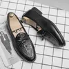 Slip HBP Wine Non-Brand Red On Casual Formal Non Dress Shoes Size 38-47 Classic Durable Bowknot Men Loafer