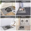 Carpets Camping Gift For Puppies Lover Line Dog Doge Non-slip Rug Doormat Bath Mat Balcony Carpet Entrance Door Decor