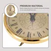Relógios de parede Bell Clock Core Insert Digital Vintage DIY Plástico Redondo Incrustado Pequeno