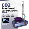Fraktionerad CO2 -lasermaskin Acne ärr Borttagning Vaginal åtdragningsutrustning CO2 Laserpigmentering Borttagningsutrustning
