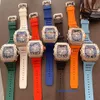 Hot Watch RM Watch Iconic Watch Mécanique montre des étudiants lumineux imperméables Hollow