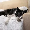Kennels Neko Köpek Yatağı Sıcak Yumuşak Uzun Peluş Pel Yastık Kanepe Kış için Kapalı Scuze uyuyan küçük orta büyük köpekler dayanıklı