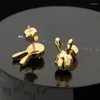 Boucles d'oreilles à clous pour femmes, jolis bijoux d'animaux, simples, pour chien, accessoires d'oreille