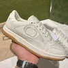 Baskets de marque de créateurs chaussures femmes MAC80 Sneaker en cuir Vintage G paire brodée baskets décontractées petites chaussures blanches