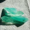 Bella sfaccettatura Scettro di fluorite naturale Bacchetta punto Intaglio Meditazione Decor Regali metafisici Cristalli Reiki Generatore di pietre preziose Campione Chakra del cuore Guarigione