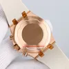 Guarda il designer di movimenti meccanici automatici orologi uomini da 37 mm in acciaio inossidabile arcobaleno a zaffiro business orologio da polso bracciale impermeabile