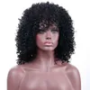 Synthetische pruiken MUMUPI Korte Afro Kinky krullende pruiken voor vrouwen Synthetische pruiken Hittebestendig haar Pluizig Afro-Amerikaans Natuurlijk zwart haar 240328 240327