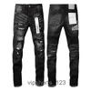 Lila jeans denim byxor mens jeans designer jean män svarta byxor highend kvalitet rak design retro streetwear casual sweatpants designers j sa9opurp