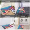 Tapis Le monde sous-marin mignon dessin animé paillasson tapis tapis tapis de bain bain polyester antidérapant balcon toilette lavable anti-usure