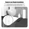 Controle de casa inteligente Kedia Tuya WiFi Sensor de vazamento de água Proteção de segurança Overflow / Detector completo SmartLife Remote Push Reminder