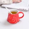 Кружки Керамическая кружка Минималистичная персонализированная креативная чашка Кофейные чашки Завтрак Офис Дом Женская пара Вода
