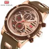 MINI FOCUS Personalized Men's Multifunctional Waterproof Quartz Glow Sport Watch 0246G